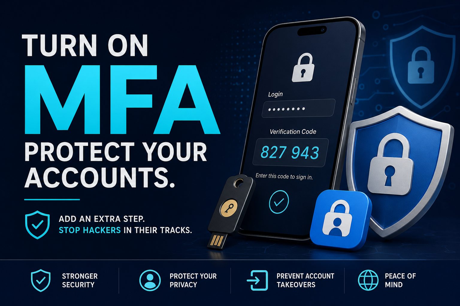 How to Turn On Multi-Factor Authentication (MFA) to Protect Your Accounts