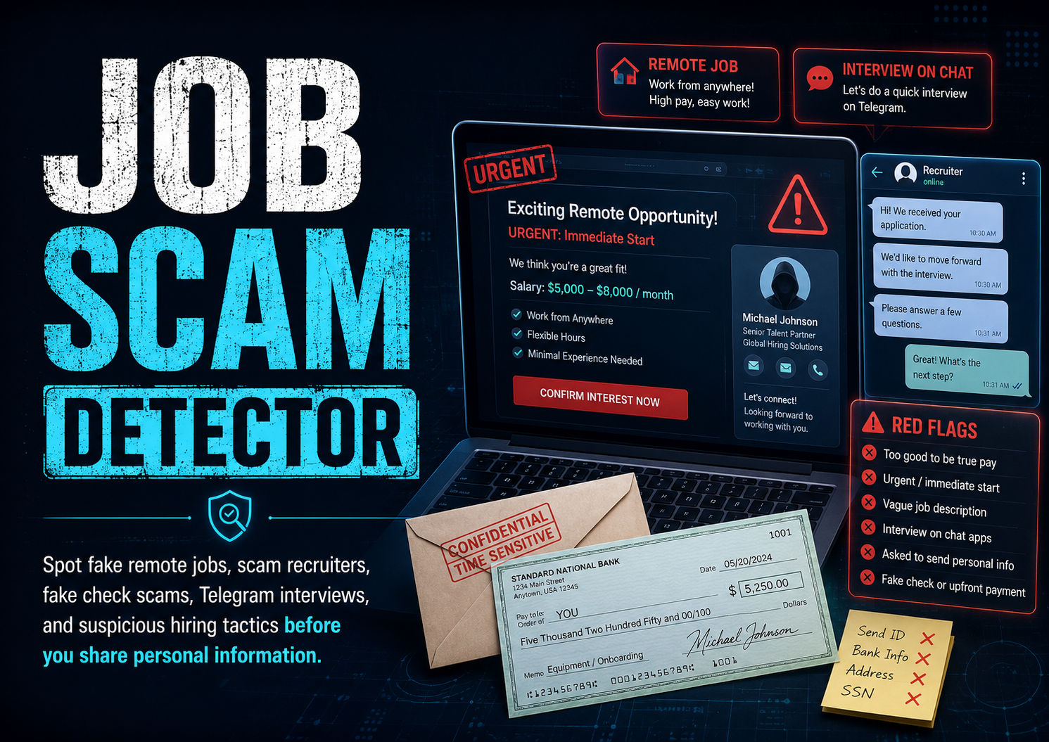 Is This Job a Scam? Checker